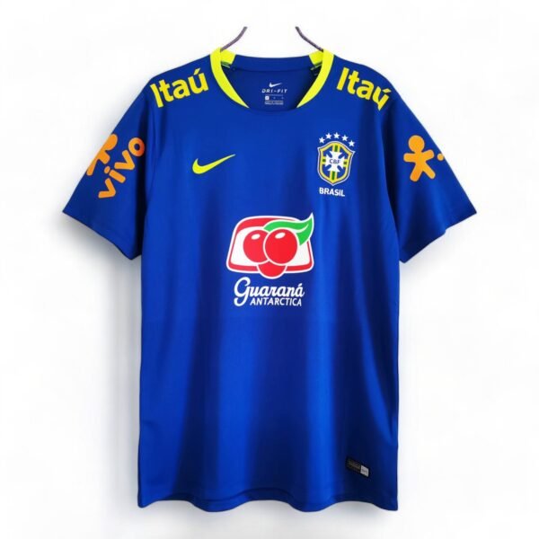 Brazil Training Jersey Blue 2021