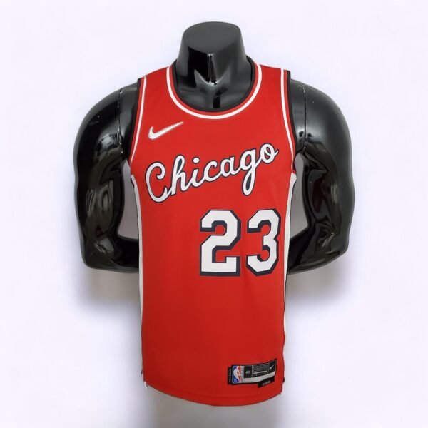 Chicago Bulls Michael Jordan #23 (75th Anniversary) Red - Image 2