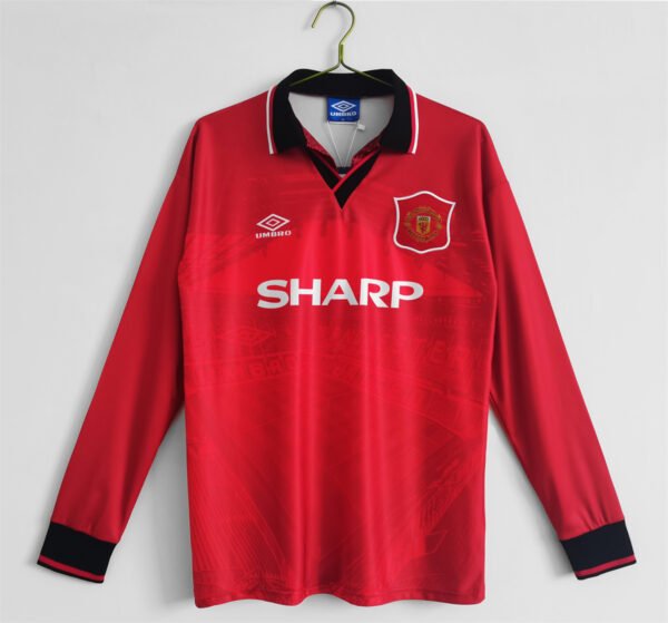 Manchester United Home Long Sleeve 1994-96