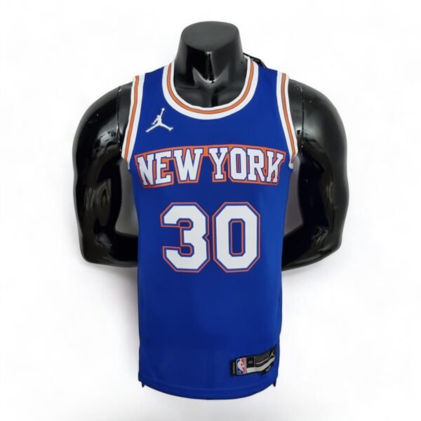 New York Knicks Julius Randle #30 (75th Anniversary) Blue - Image 2