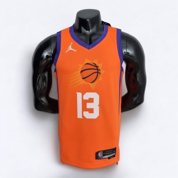 Phoenix Suns Steve Nash #13 (75th Anniversary) Orange - Image 2