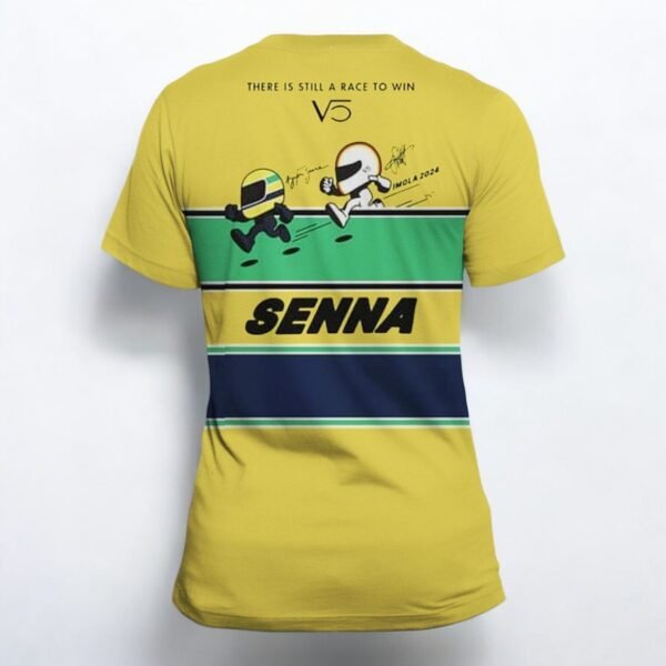 Senna T-Shirt #Forever Commemorative 2024 - Image 2