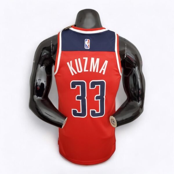 Washington Wizards Kuzma #33 (75th Anniversary) Red - Image 2