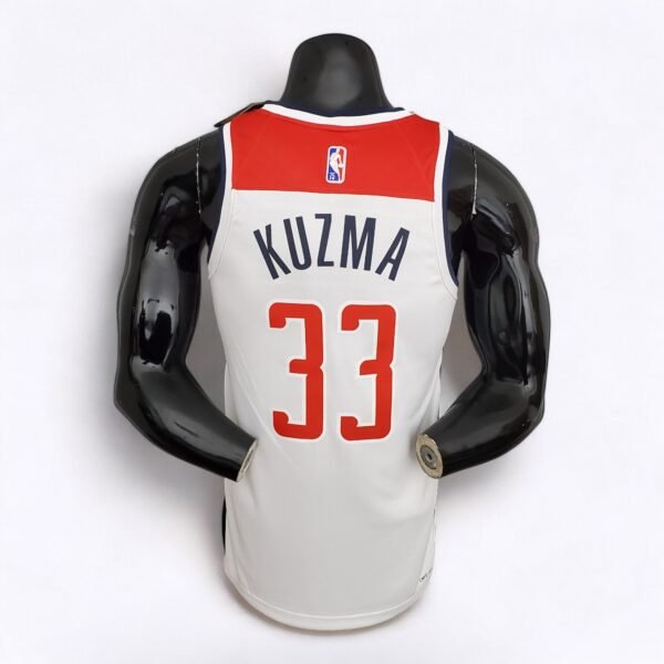 Washington Wizards Kuzma #33 (75th Anniversary) White - Image 2